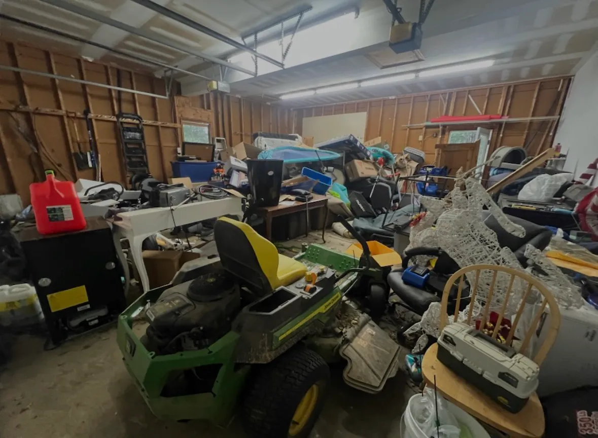 Recent garage cleanouts job